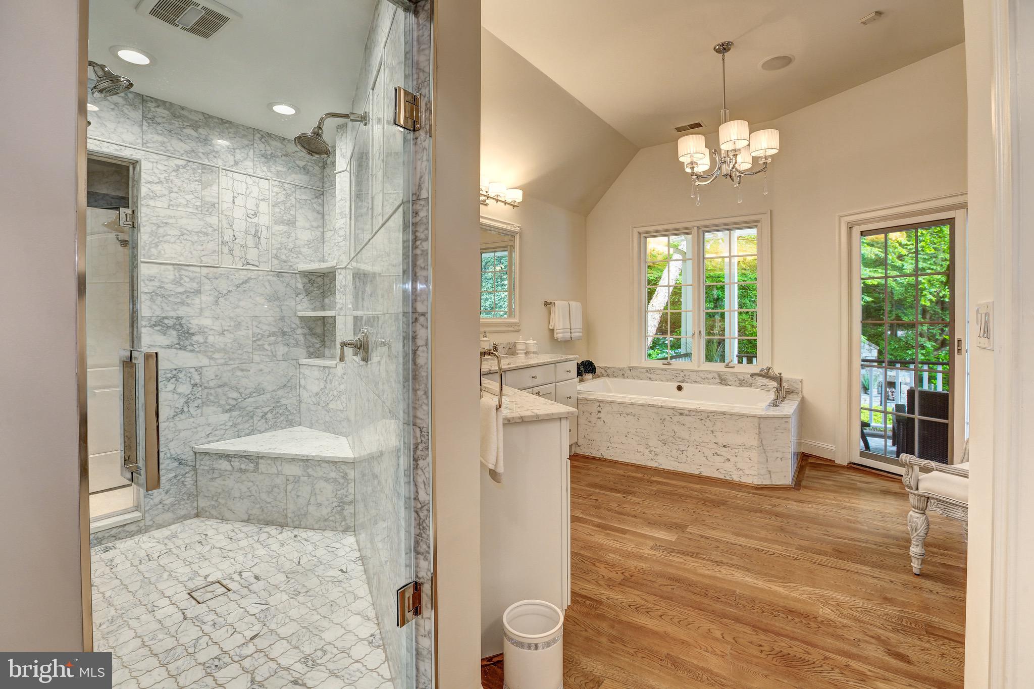 8921 Burdette Road Bethesda, MD 20817 - Photo 18 of 49 Hotel-Inspired Master Bath