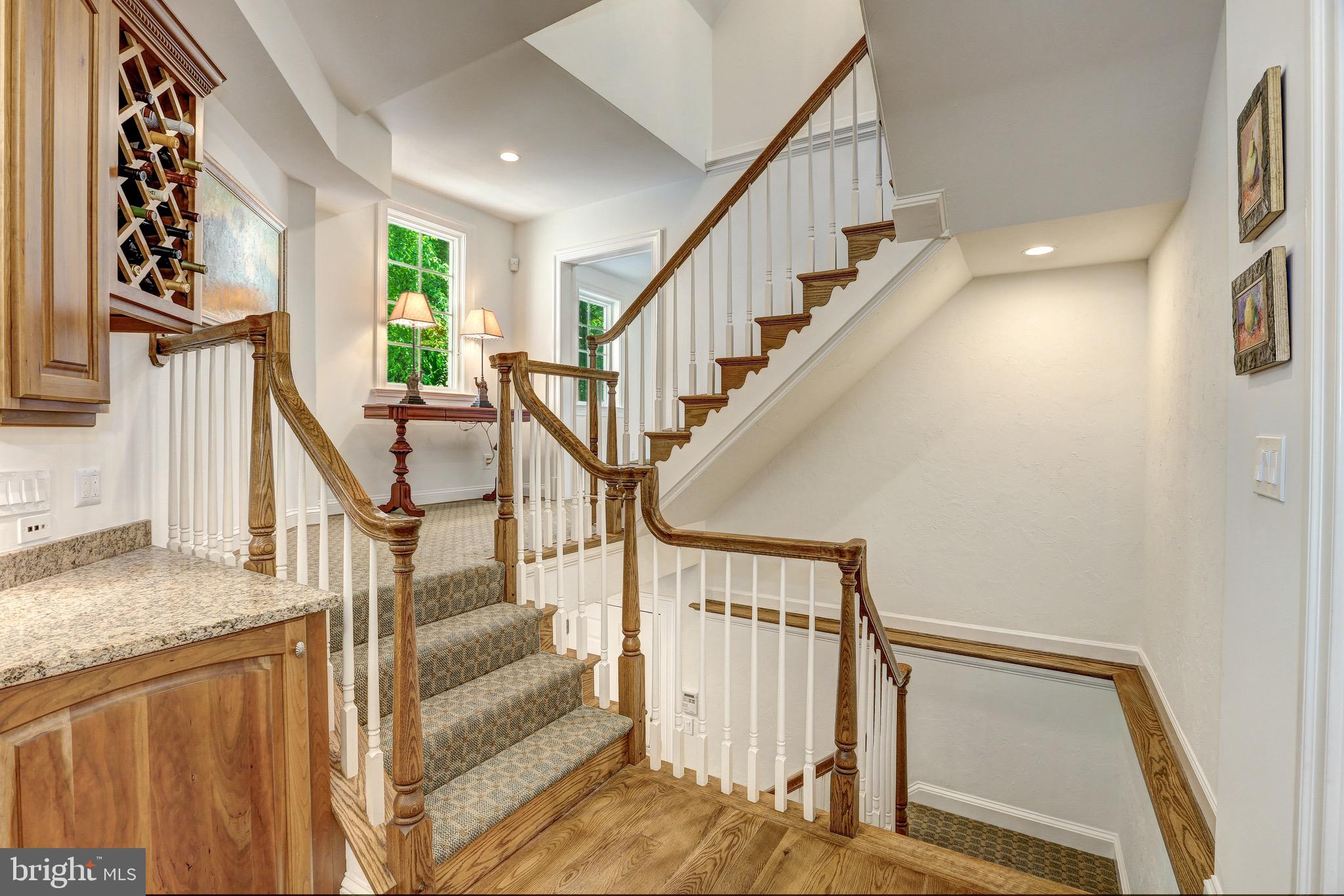 8921 Burdette Road Bethesda, MD 20817 - Photo 29 of 49 Second Staircase