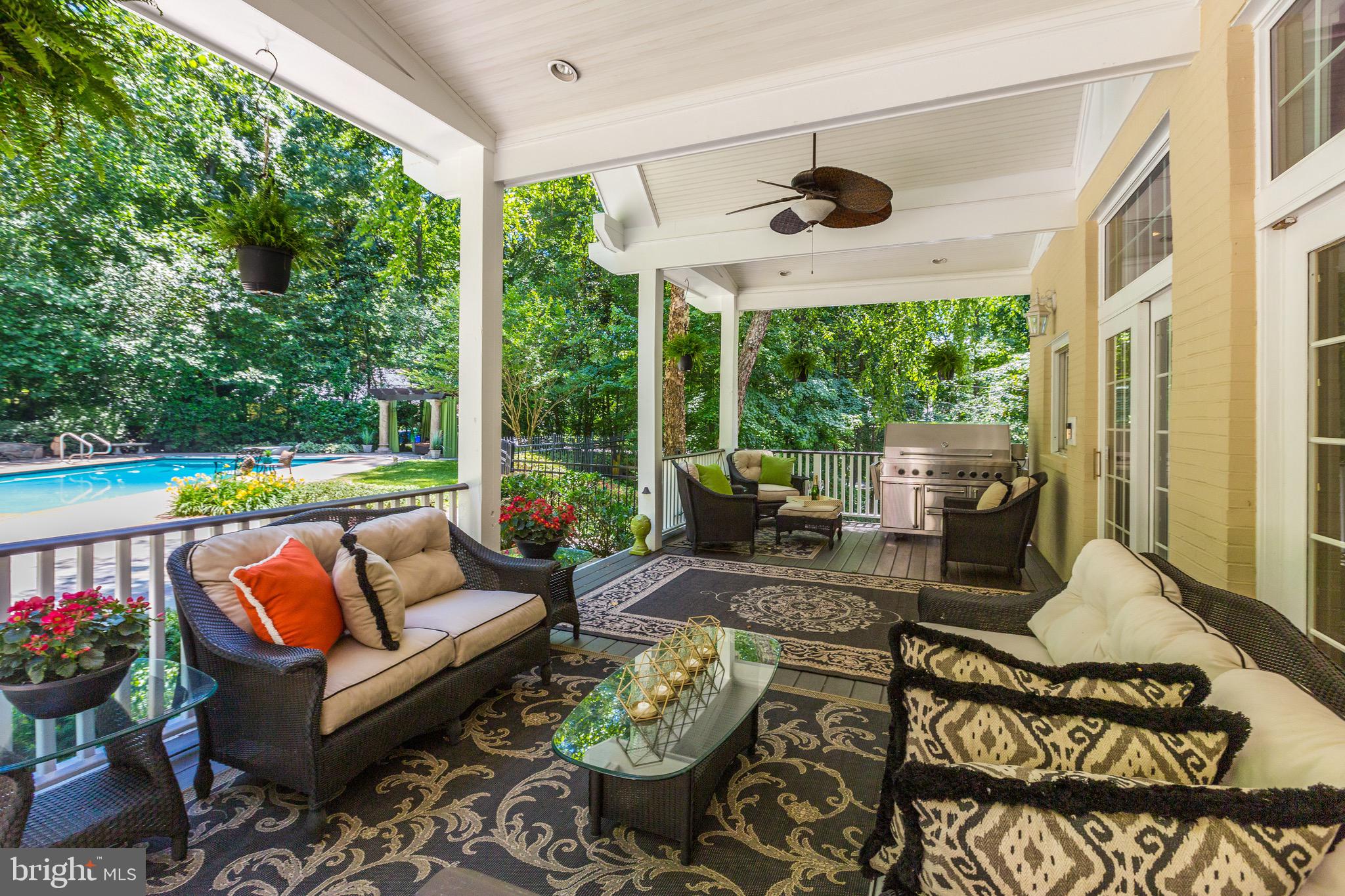 8921 Burdette Road Bethesda, MD 20817 - Photo 43 of 49 Covered Porch