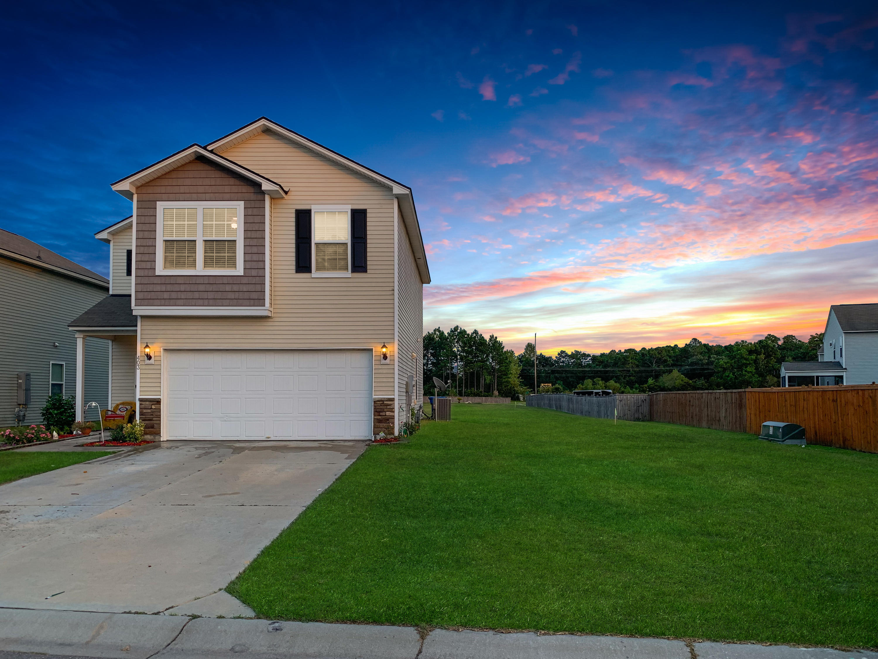 403 Ridgedale Road Summerville, SC 29486 - Photo 2 of 38 dusk 2