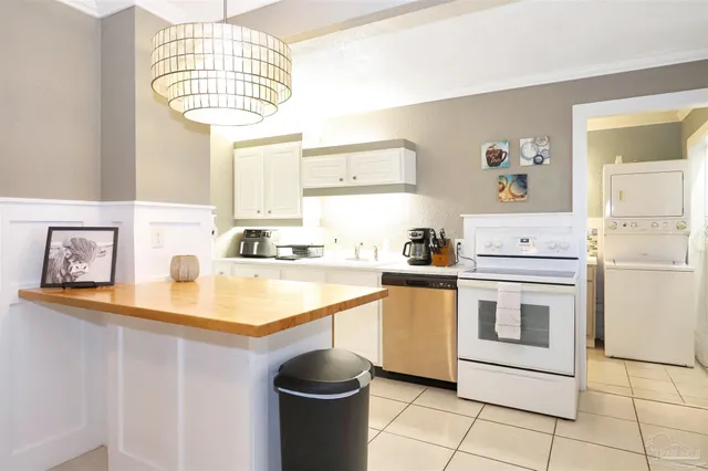 a kitchen with a cabinets and window