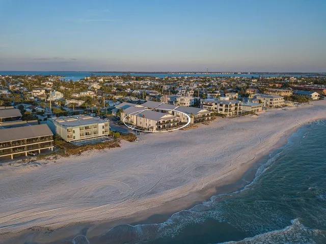 a view of a room with an ocean view