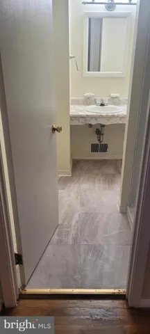 a view of cabinets and a sink