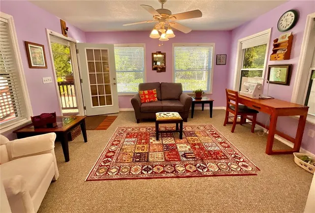 a kitchen with wooden cabinets and a stove top oven