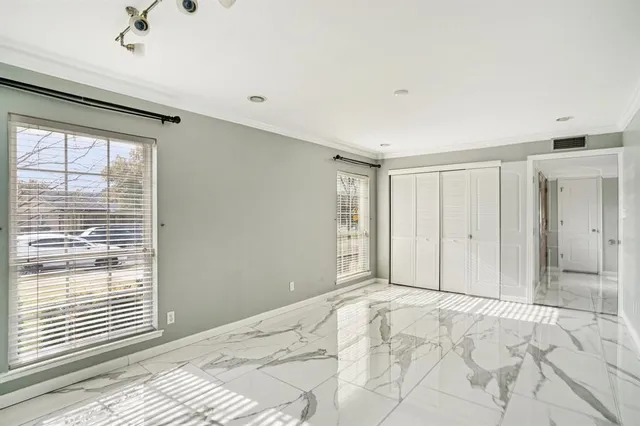 a view of a livingroom with a staircase