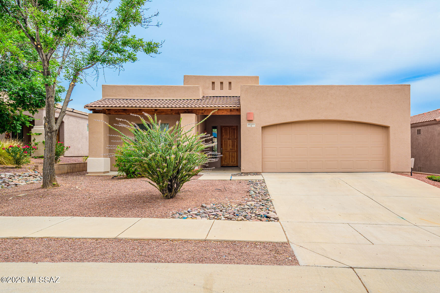 13588 East High Plains Ranch Street Vail, AZ 85641 - Photo 2 of 44 Easy care mature landscpaing