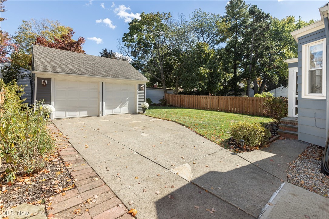 2783 Hampton Road Rocky River, OH 44116 - Photo 36 of 41 A full 2 car garage with room for yard equipment and bikes!