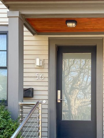 a view of a fireplace and a window