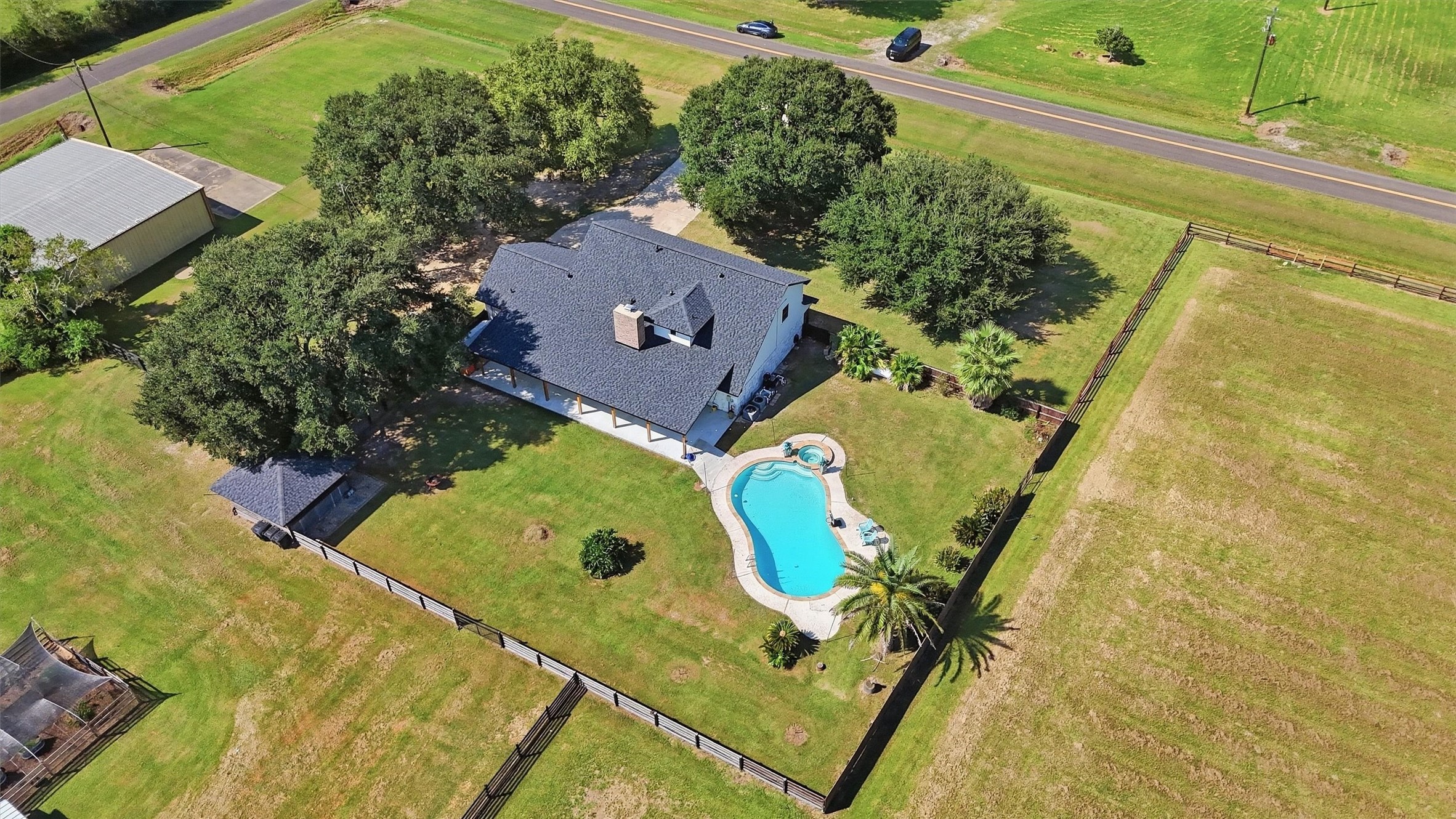 3814 Poskey Road Anahuac, TX 77514 - Photo 2 of 38 Beautiful new windstorm certified roof.