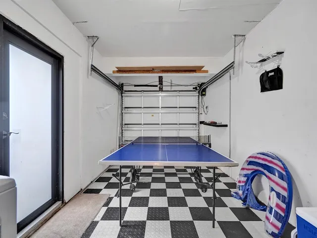 a view of a backyard with a patio