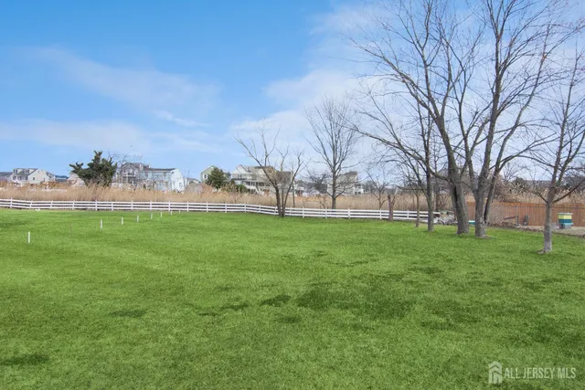 a view of yard with tree s