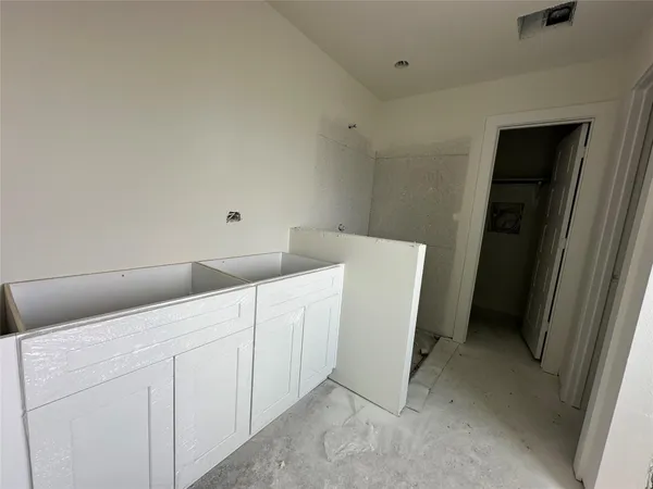 a view of livingroom with workspace