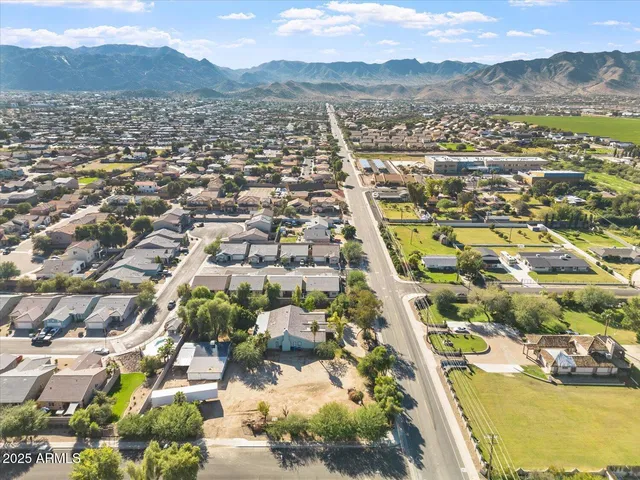 a view of road with trees