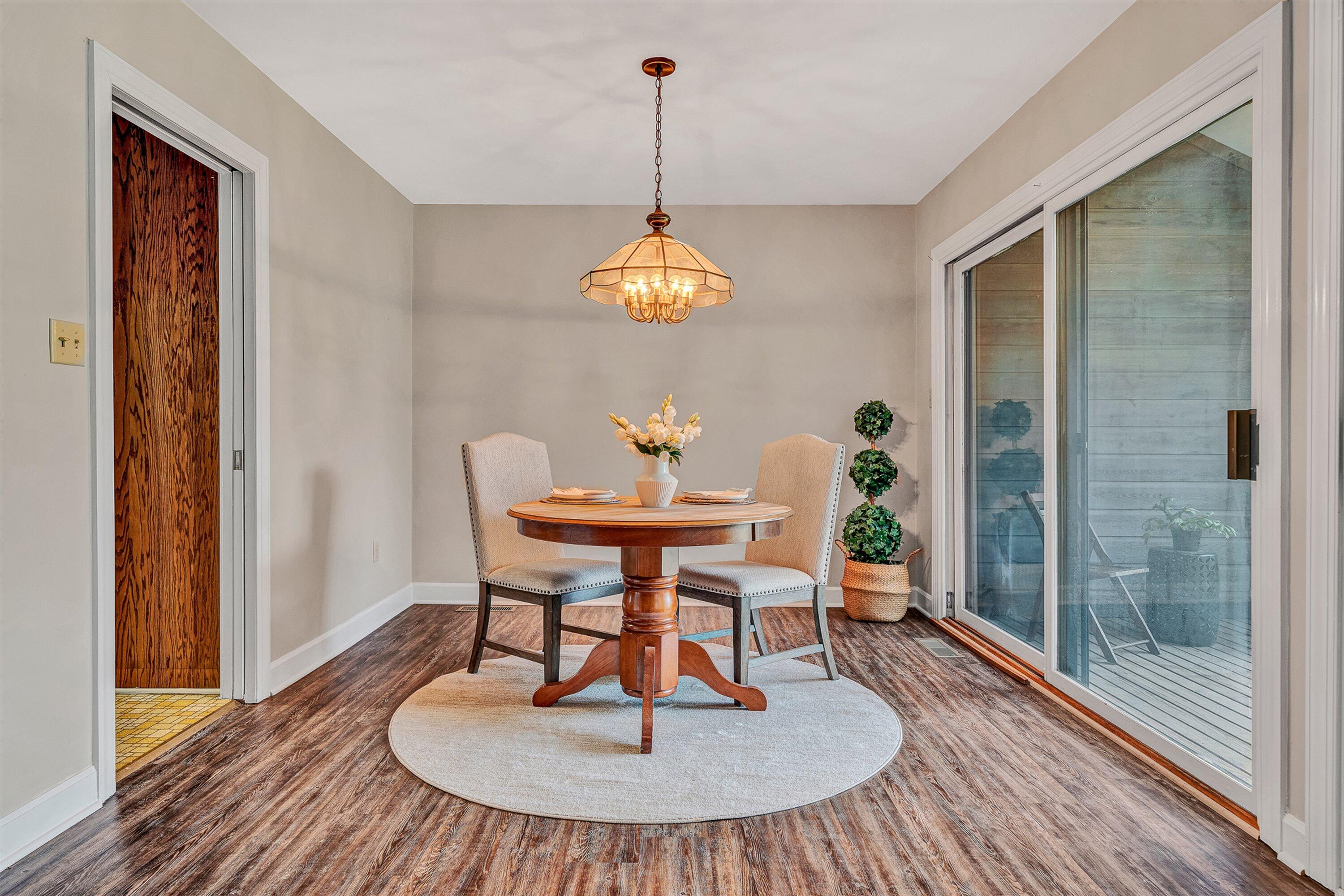 Dining area