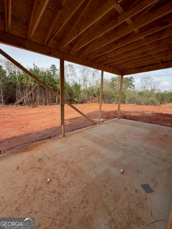 a view of outdoor space and porch