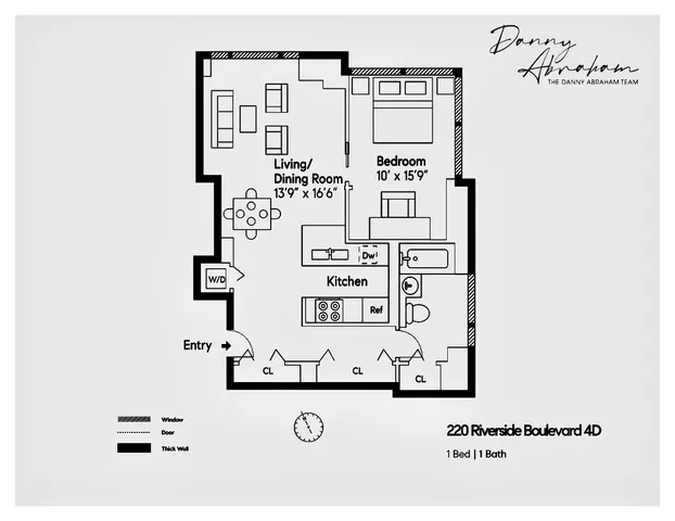 $5,600 | 220 Riverside Boulevard, Unit 4D | Upper West Side