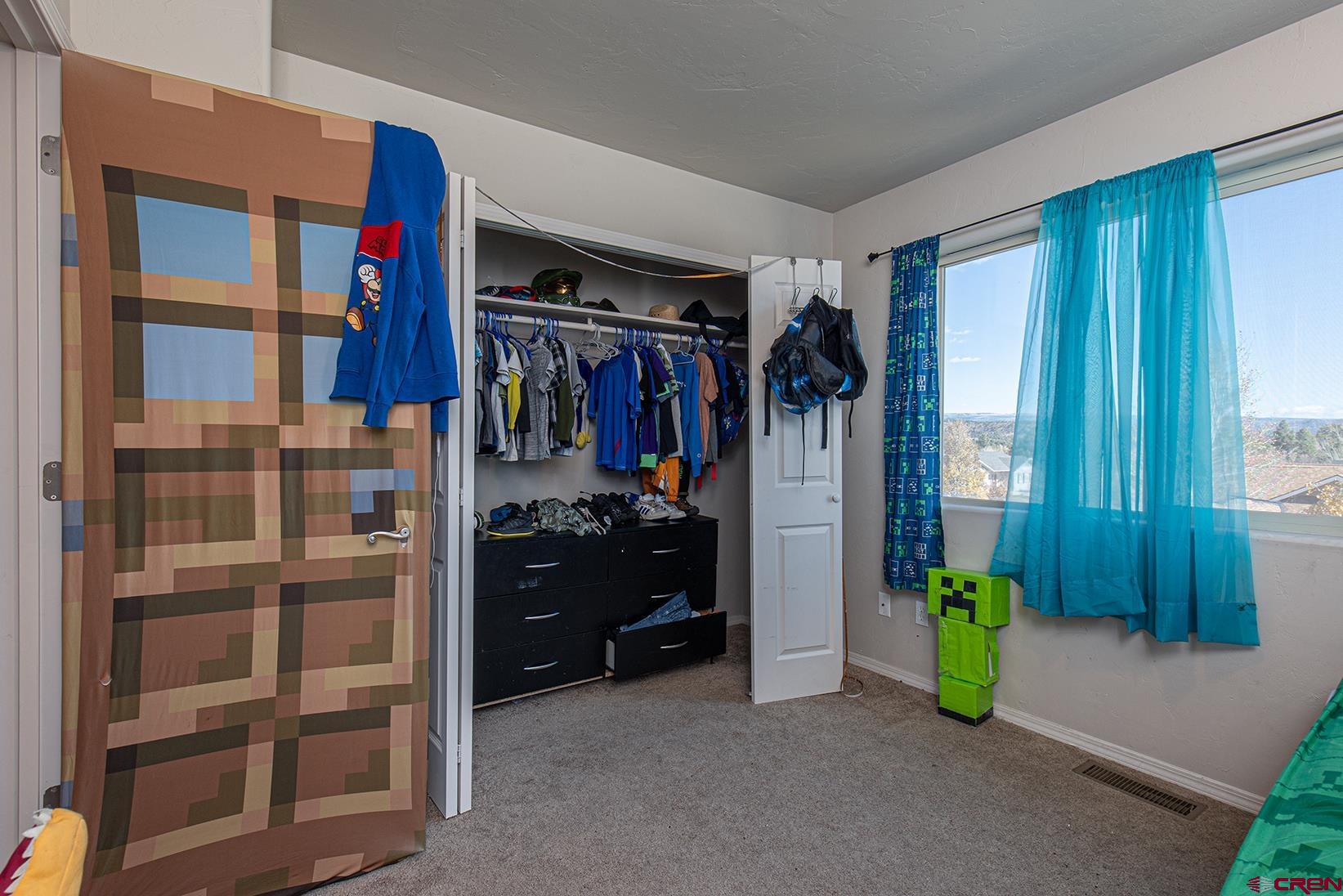 325 Star Crossing, Unit 2 Bayfield, CO 81122 - Photo 14 of 24 a view of walk in closet with clothes and shoes