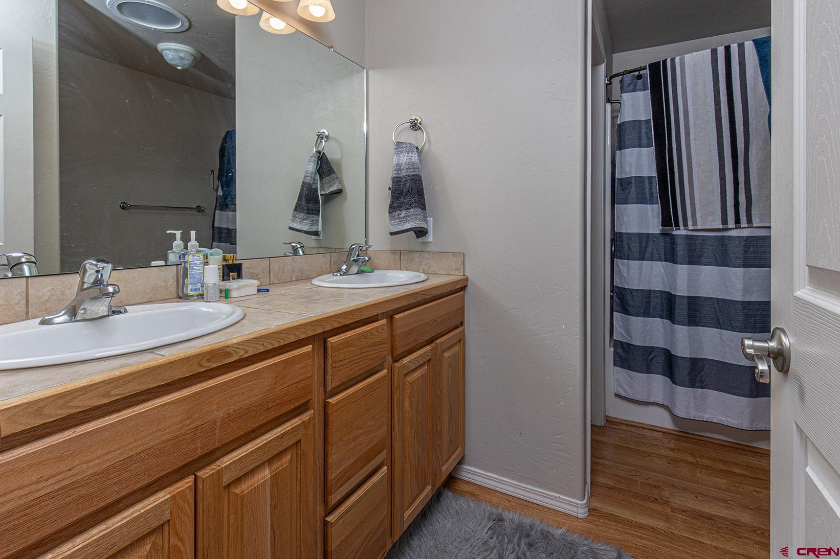 325 Star Crossing, Unit 2 Bayfield, CO 81122 - Photo 22 of 24 a bathroom with a sink and a mirror