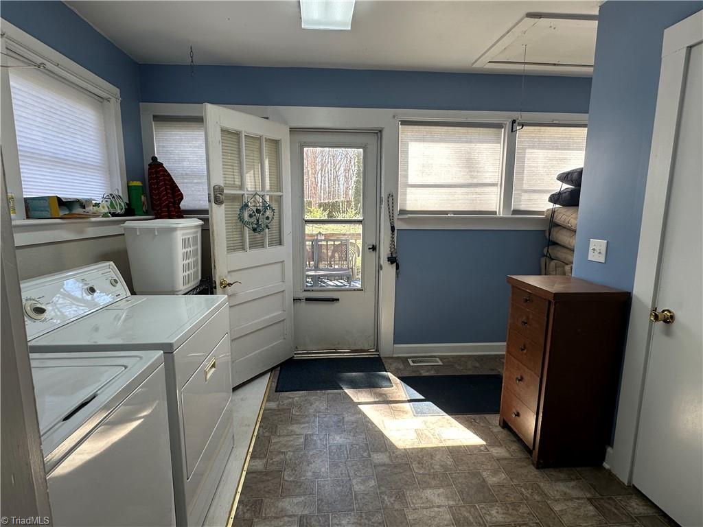 174 Sunset Drive Rural Hall, NC 27045 - Photo 15 of 18 large mud room for strorage/laundry