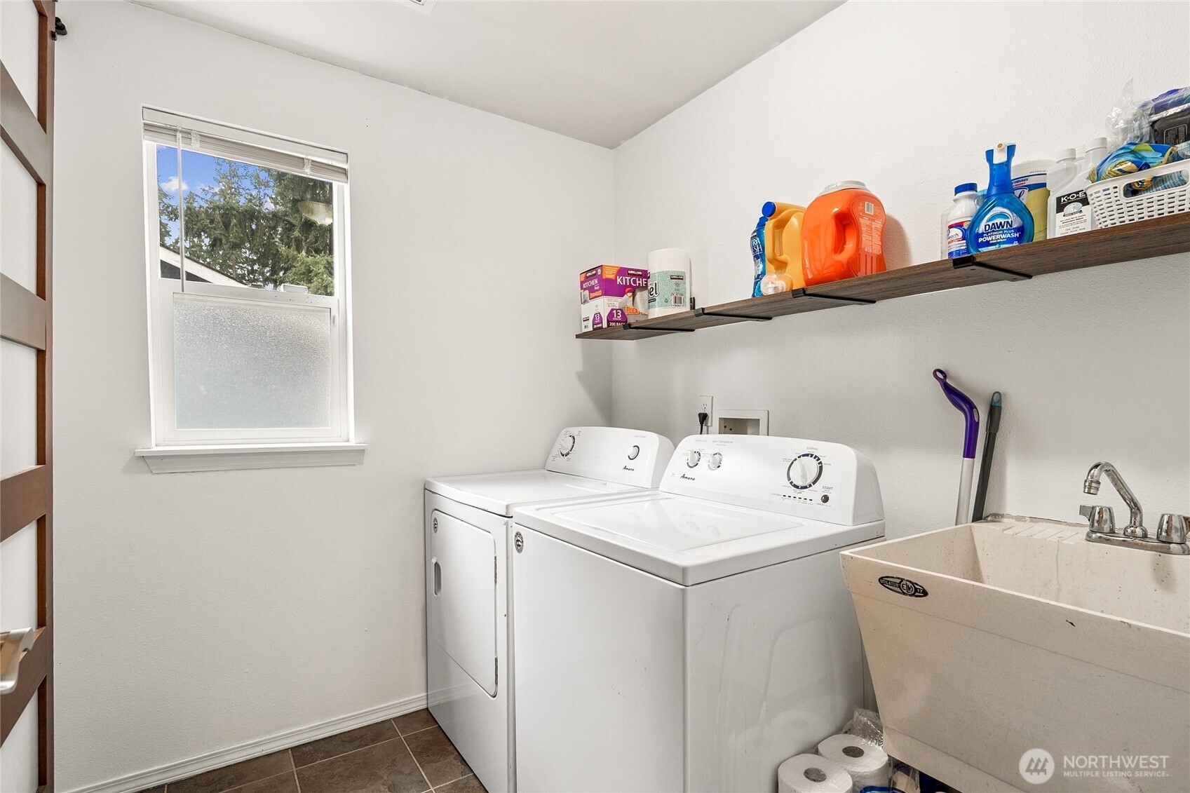 17535 Loop Lane Southeast Yelm, WA 98597 - Photo 18 of 30 a utility room with dryer and washer