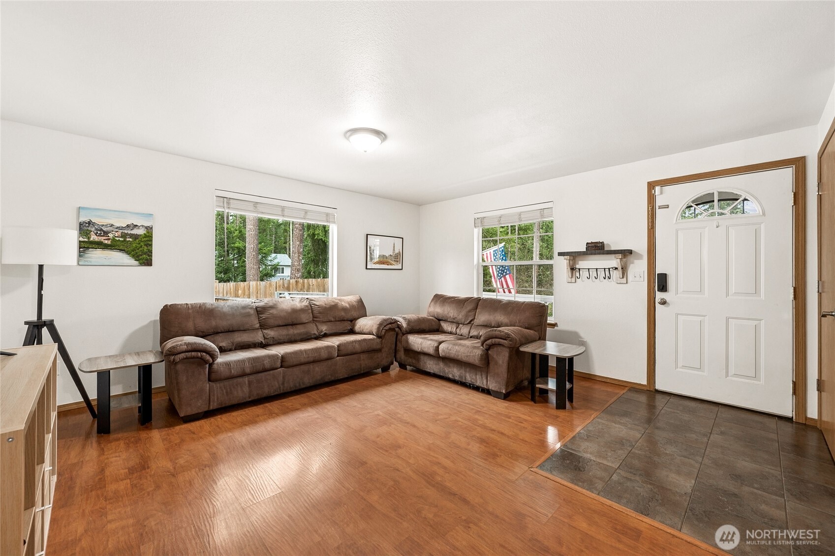 17535 Loop Lane Southeast Yelm, WA 98597 - Photo 5 of 30 a living room with furniture and a window