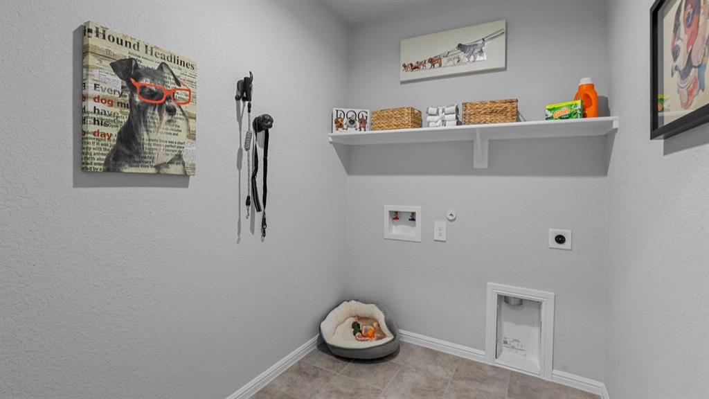 16421 Hudson Pr Way Justin, TX 76247 - Photo 30 of 39 a cabinet with window and painting on the wall