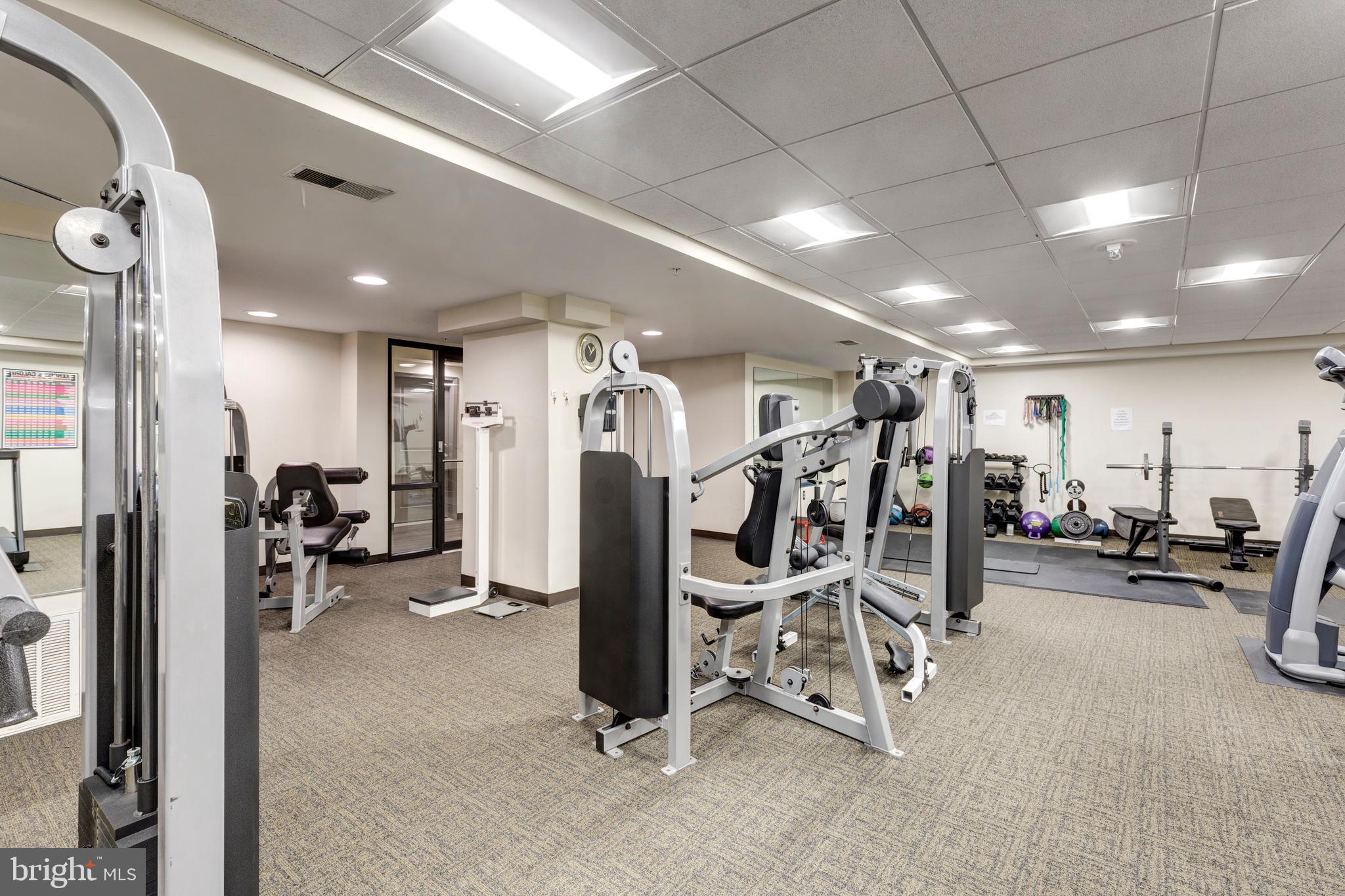 7923 Eastern Avenue Northwest, Unit 704 Silver Spring, MD 20910 - Photo 23 of 33 Building Gym