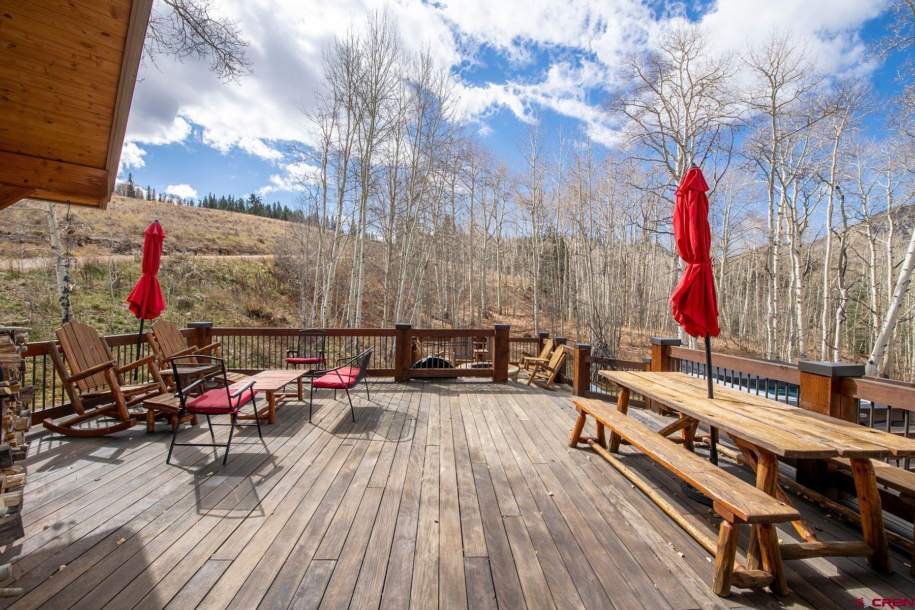 796 Red Mountain Ranch Road Crested Butte, CO 81224 - Photo 34 of 45 a view of outdoor space with seating area