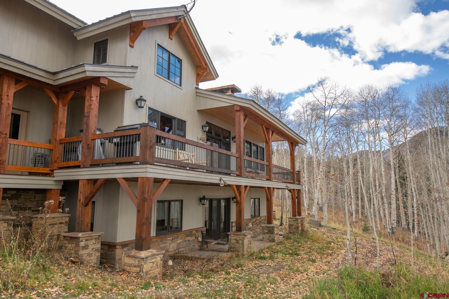 796 Red Mountain Ranch Road Crested Butte, CO 81224 - Photo 45 of 45 a front view of a house with balcony