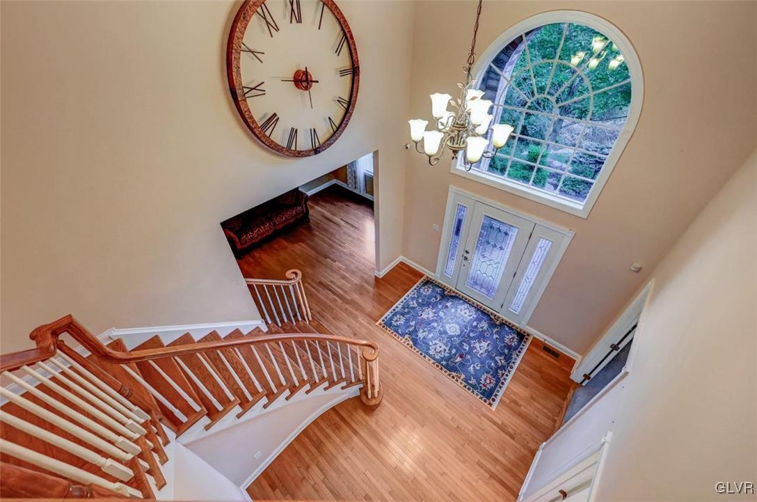 175 Jacoby Run Road Mount Bethel, PA 18343 - Photo 23 of 50 View of the Formal Entryway from the 2nd floor hal