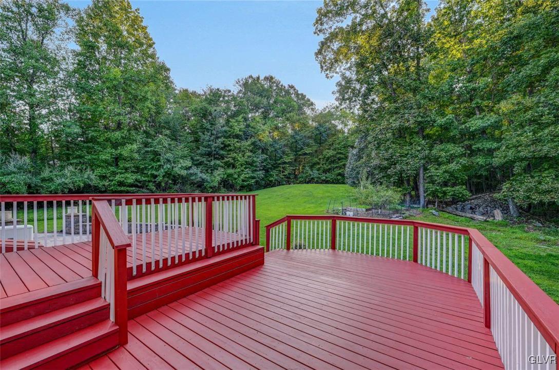 175 Jacoby Run Road Mount Bethel, PA 18343 - Photo 48 of 50 The Lower Deck with built-in seating measures 21.5