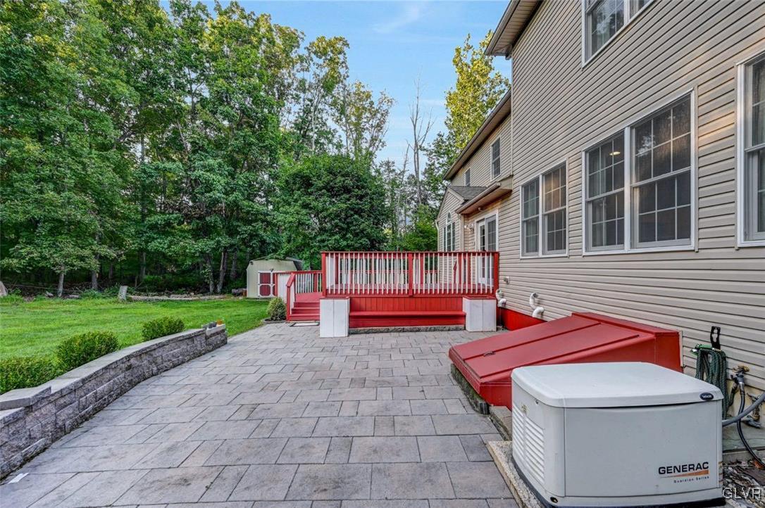 175 Jacoby Run Road Mount Bethel, PA 18343 - Photo 49 of 50 The home features a beautiful paver patio with sto