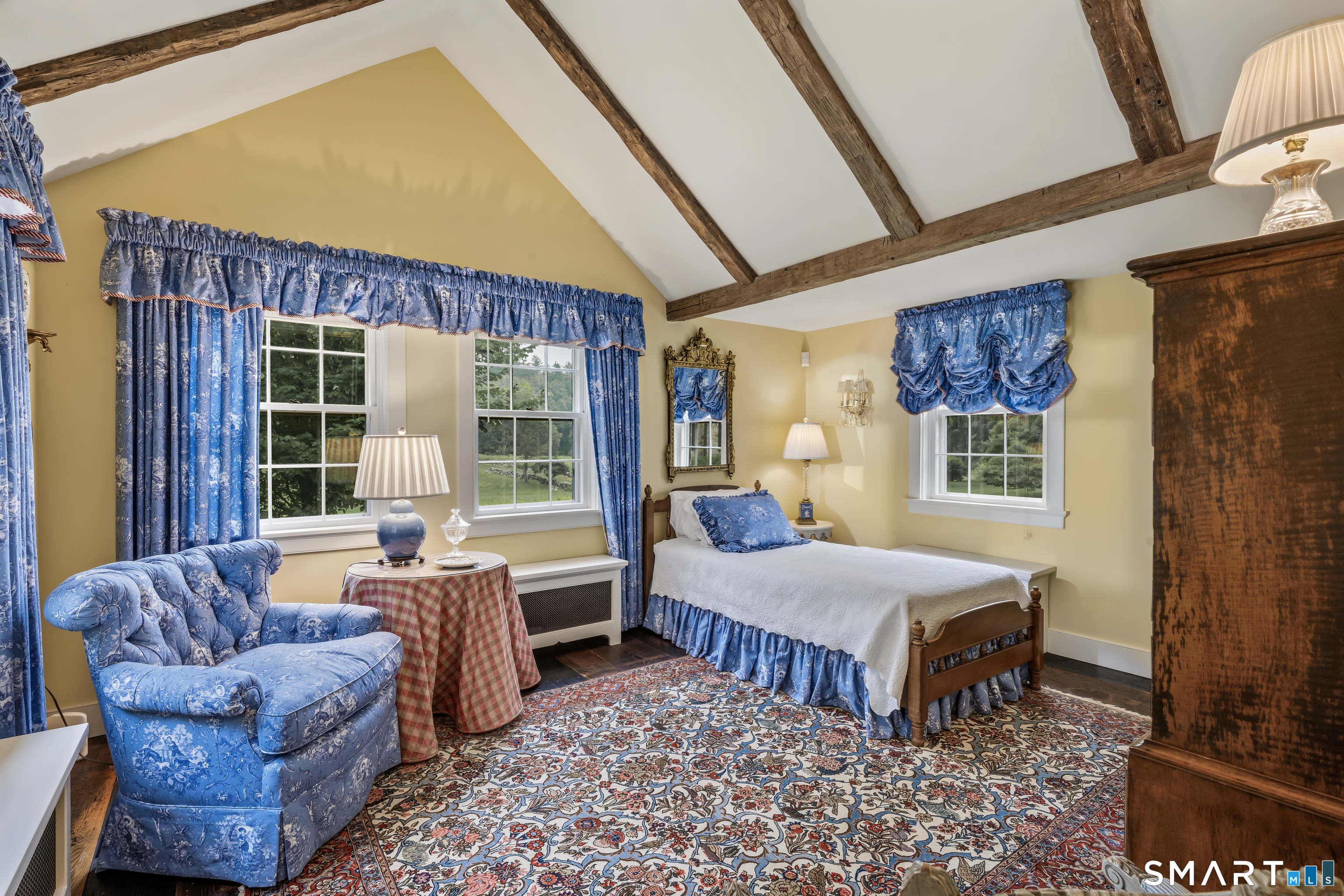 430 Nod Hill Road Wilton, CT 06897 - Photo 29 of 38 Bedroom 2 in Guest Cottage
