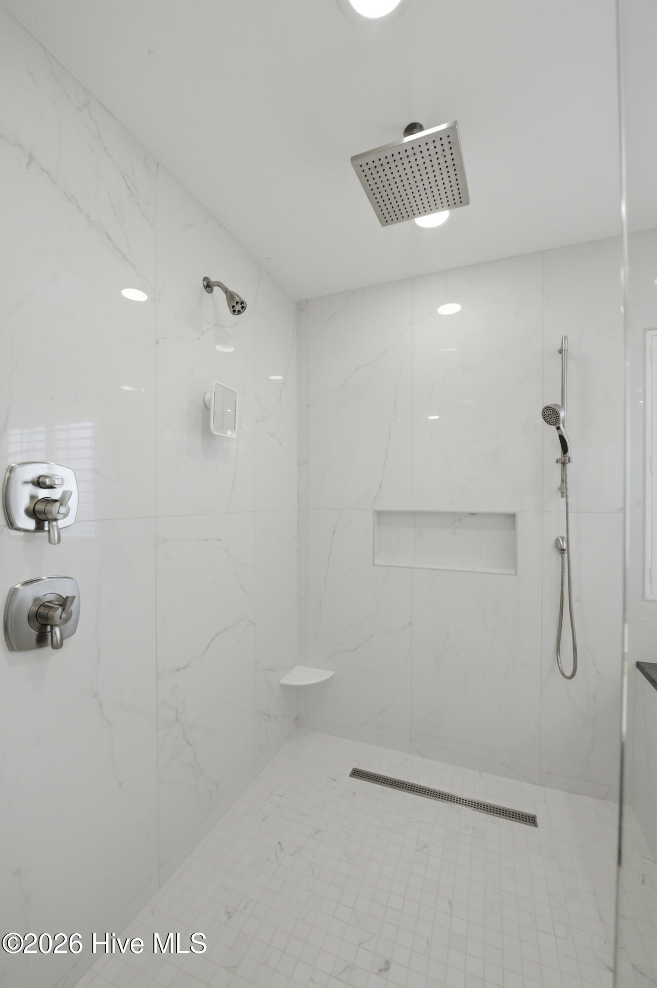 824 Berwyn Road Wilmington, NC 28409 - Photo 28 of 69 Spacious Shower with Multiple Shower Heads.