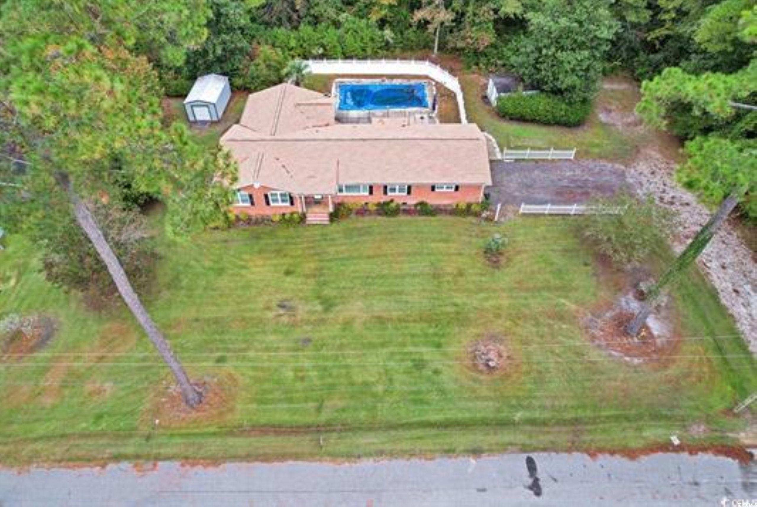 3503 Pinewood Drive Loris, SC 29569 - Photo 9 of 9 Aerial view