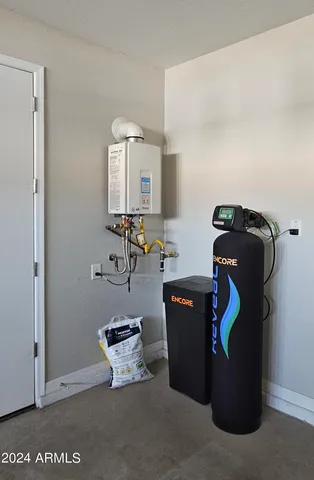 a view of a terrace with sitting area