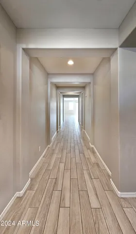 a view of wooden floor in a room