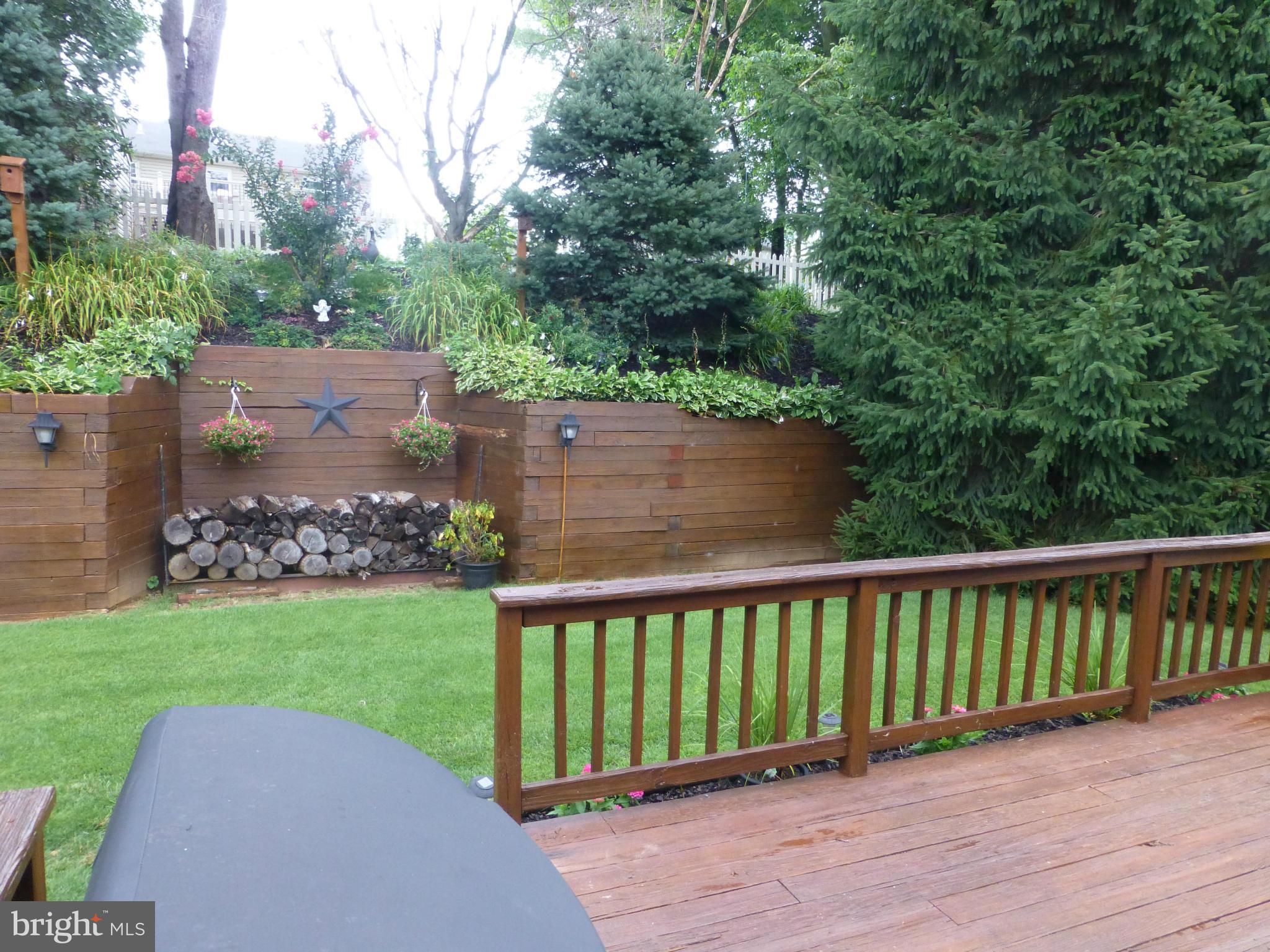 9317 Perglen Road Baltimore, MD 21236 - Photo 18 of 23 a view of a backyard with a garden