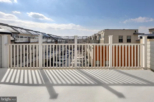 a view of a roof deck