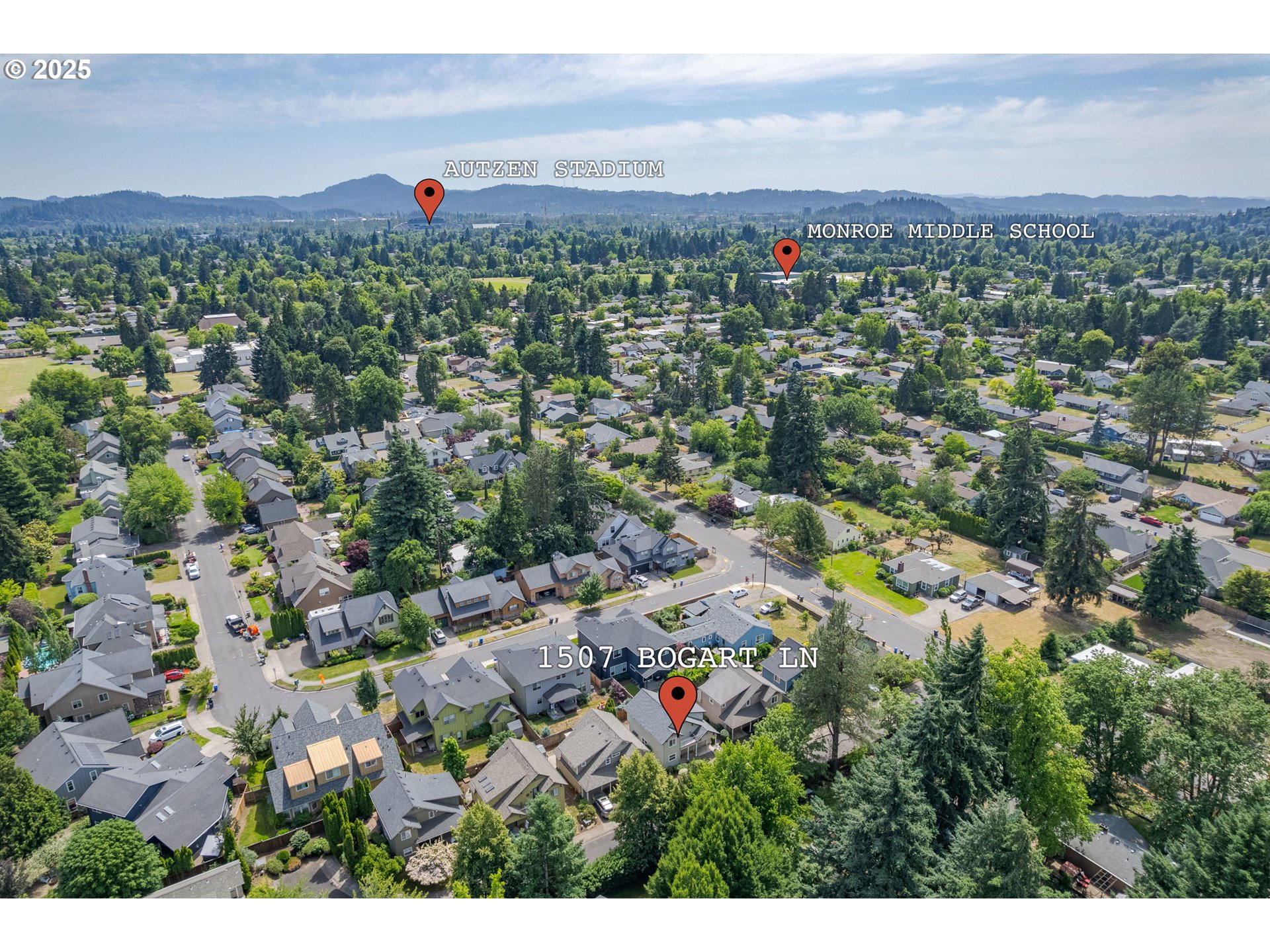 1507 Bogart Lane Eugene, OR 97401 - Photo 39 of 41 a view of a city