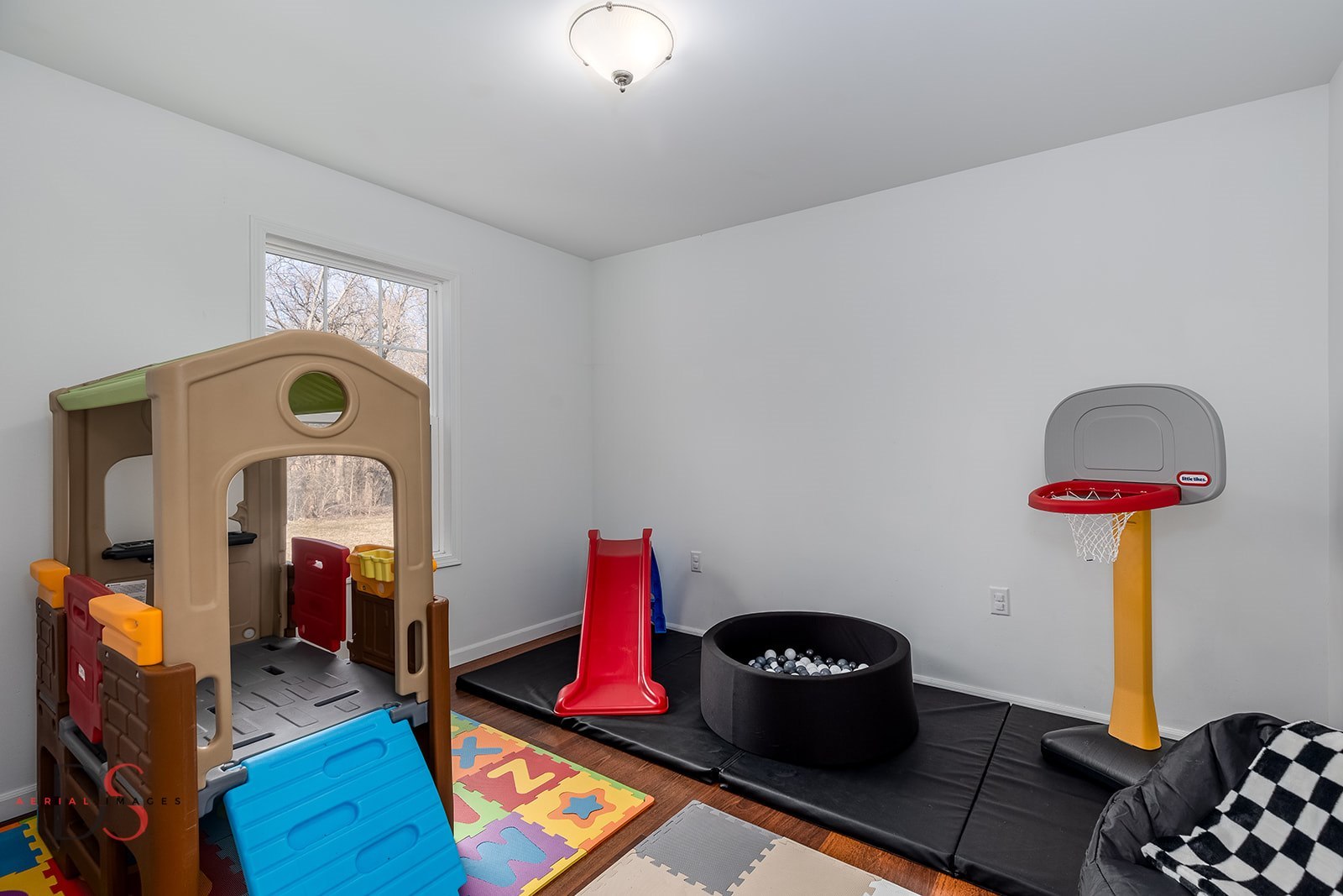 710 Daisy Court Seneca, IL 61360 - Photo 25 of 38 a room with furniture and a wooden floor