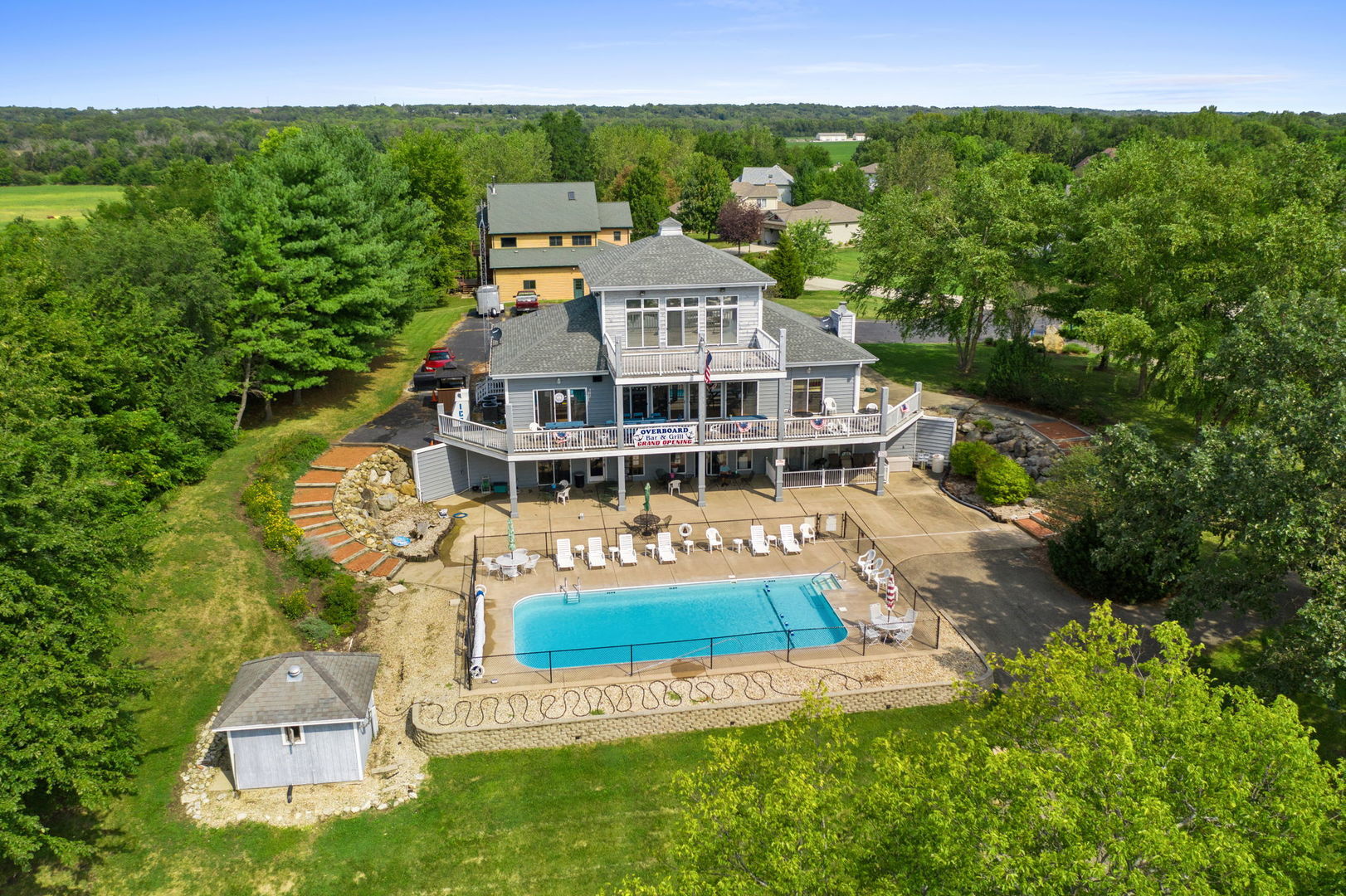 710 Daisy Court Seneca, IL 61360 - Photo 38 of 38 an aerial view of a house with a big yard
