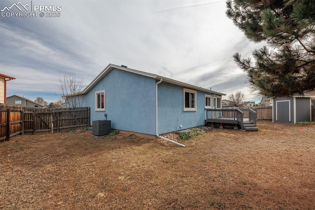 739 Memory Lane Fountain, CO 80817 - Photo 31 of 37 a view of a house with a yard