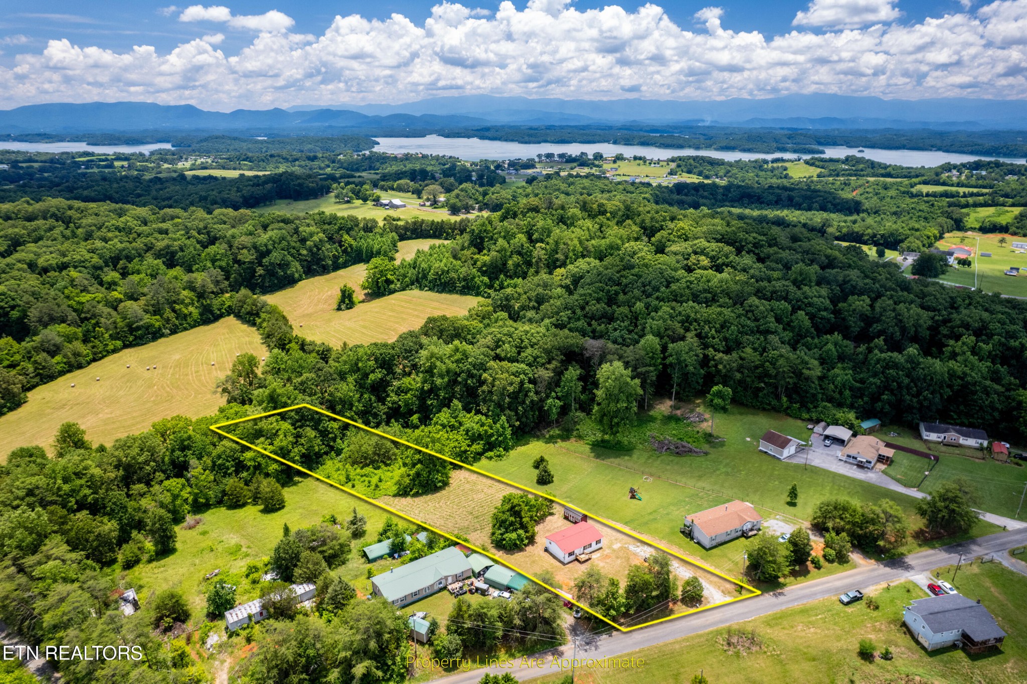 1768 Fain Cemetery Road Dandridge, TN 37725 - Photo 44 of 45 an aerial view of a house