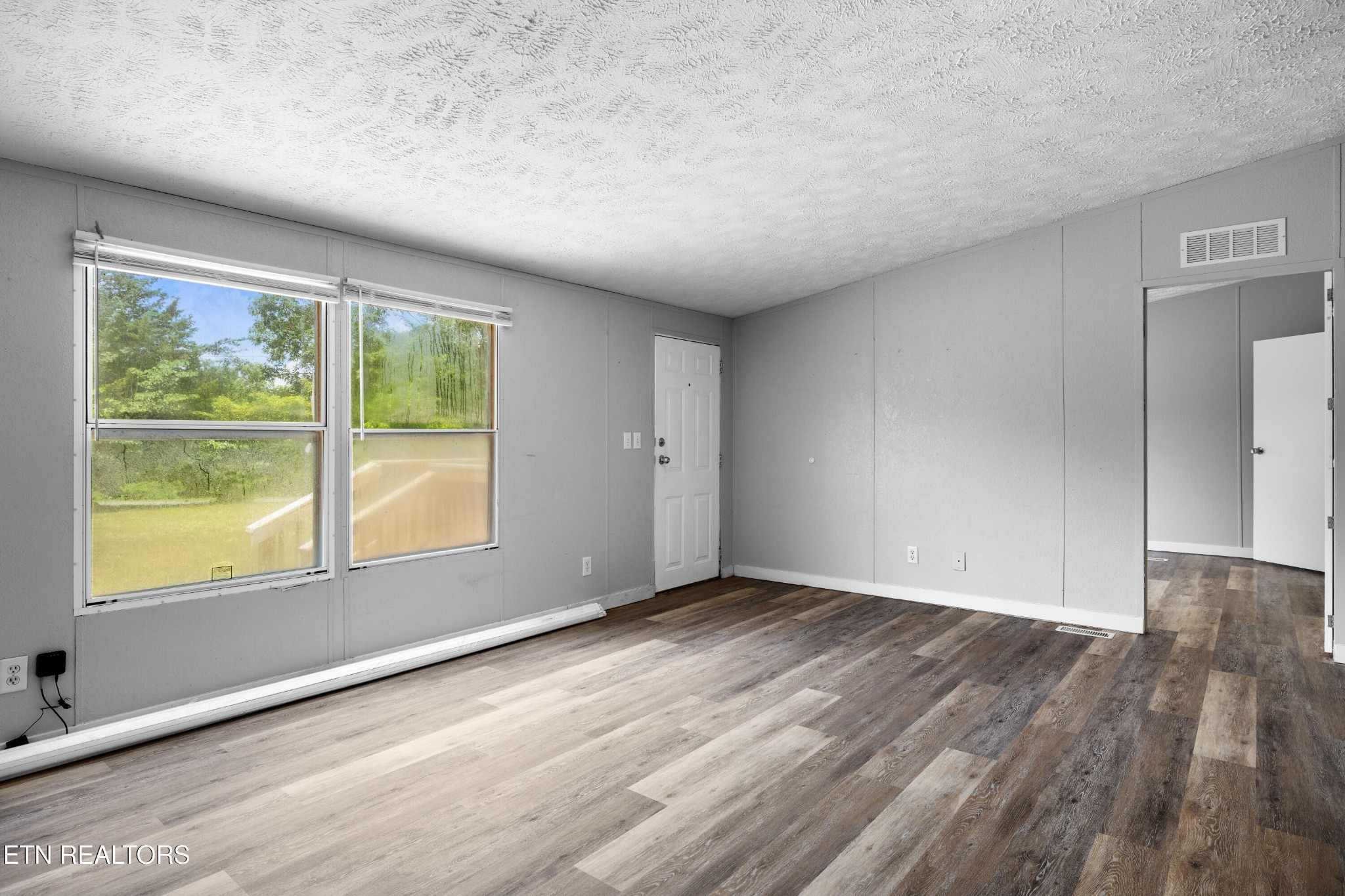1768 Fain Cemetery Road Dandridge, TN 37725 - Photo 6 of 45 an empty room with wooden floor and windows