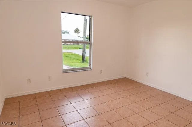 a view of room with window