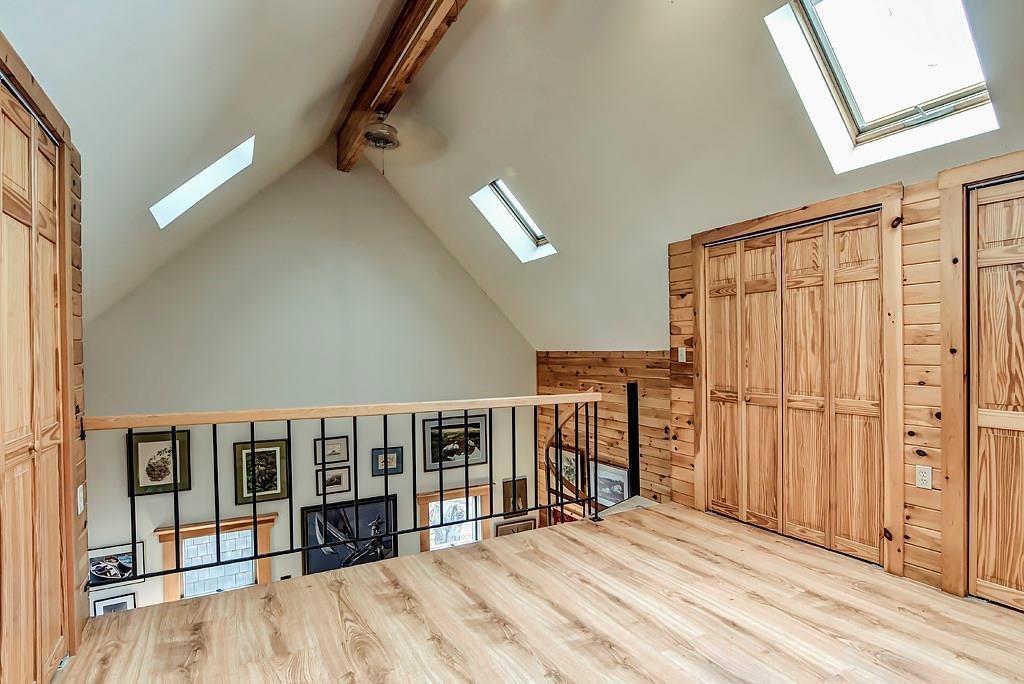 110 Naskeag Point Road Brooklin, ME 04616 - Photo 21 of 34 Studio loft above family room has...