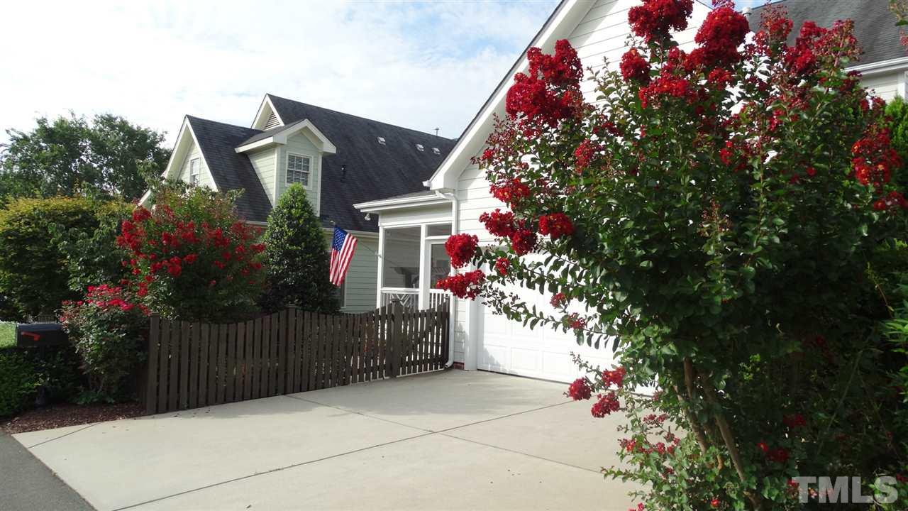 10335 Evergreen Spring Place Raleigh, NC 27614 - Photo 23 of 25 Driveway leads out to back alley to keep the front of the home beautiful and free from parked automobiles.