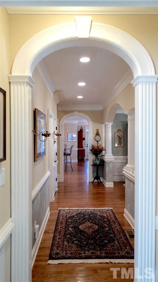 10335 Evergreen Spring Place Raleigh, NC 27614 - Photo 6 of 25 Do you love Archways with Keystones? Look at this view!