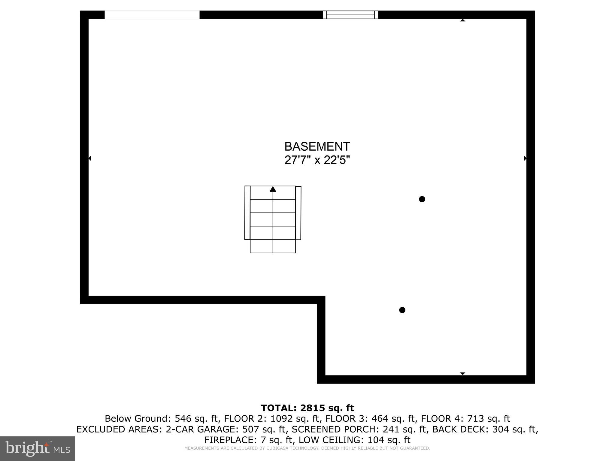 960 Bowie Shop Road Huntingtown, MD 20639 - Photo 69 of 69 The Basement Floor Plan